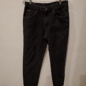 Lee 33x32 Men's Faded Black Jeans